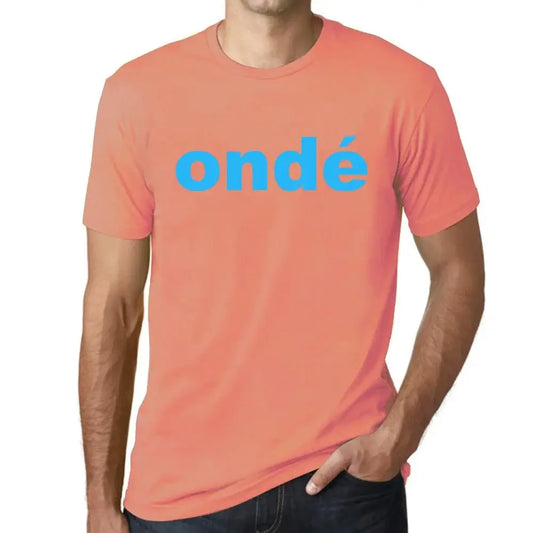 Men's Graphic T-Shirt Ondé Eco-Friendly Limited Edition Short Sleeve Tee-Shirt Vintage Birthday Gift Novelty
