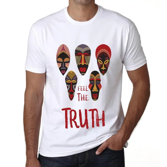 Men's Graphic T-Shirt Native Feel The Truth Eco-Friendly Limited Edition Short Sleeve Tee-Shirt Vintage Birthday Gift Novelty