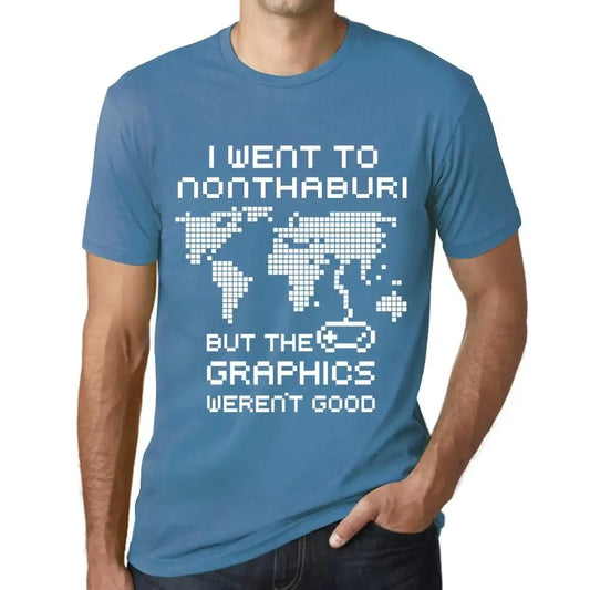 Men's Graphic T-Shirt I Went To Nonthaburi But The Graphics Weren’t Good Eco-Friendly Limited Edition Short Sleeve Tee-Shirt Vintage Birthday Gift Novelty