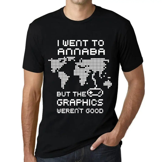 Men's Graphic T-Shirt I Went To Annaba But The Graphics Weren’t Good Eco-Friendly Limited Edition Short Sleeve Tee-Shirt Vintage Birthday Gift Novelty