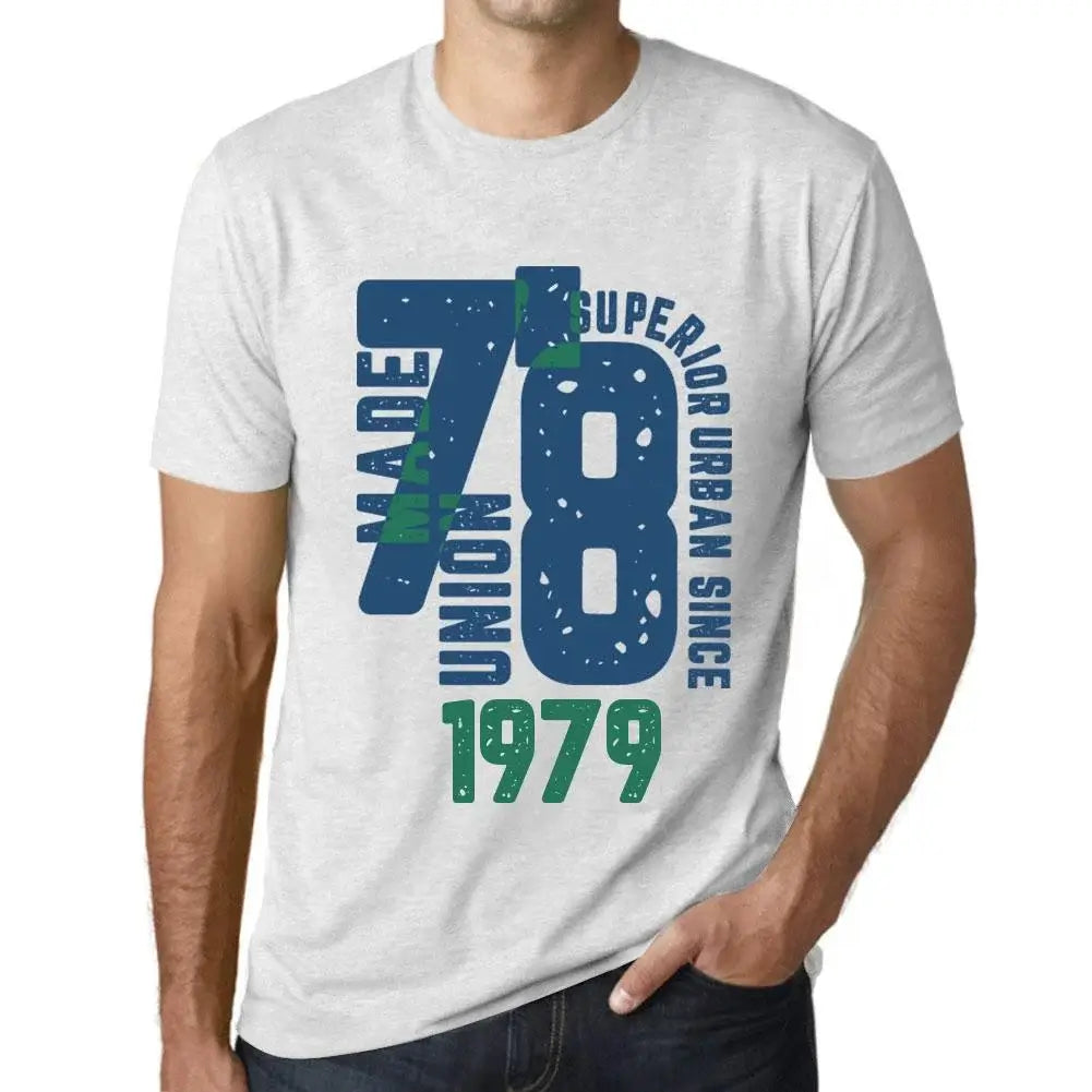 Men's Graphic T-Shirt Superior Urban Style Since 1979 45th Birthday Anniversary 45 Year Old Gift 1979 Vintage Eco-Friendly Short Sleeve Novelty Tee