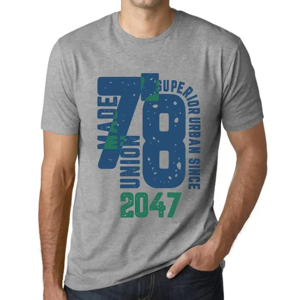 Men's Graphic T-Shirt Superior Urban Style Since 2047