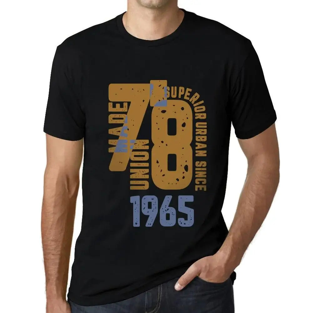 Men's Graphic T-Shirt Superior Urban Style Since 1965 59th Birthday Anniversary 59 Year Old Gift 1965 Vintage Eco-Friendly Short Sleeve Novelty Tee