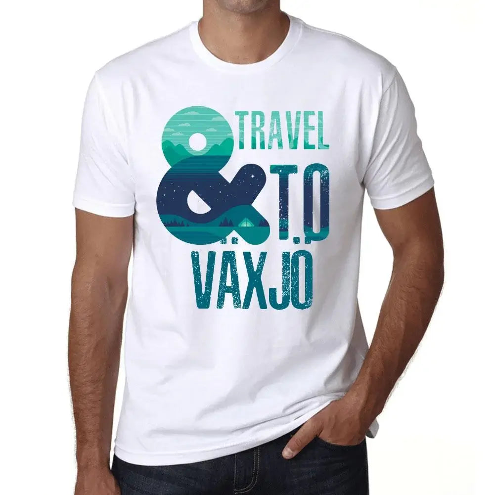 Men's Graphic T-Shirt And Travel To Växjö Eco-Friendly Limited Edition Short Sleeve Tee-Shirt Vintage Birthday Gift Novelty