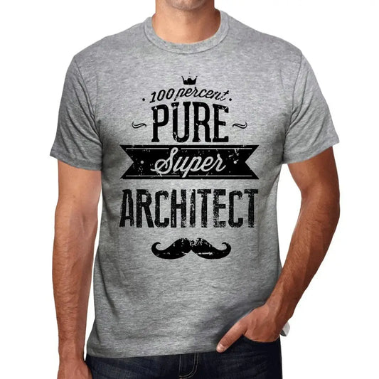 Men's Graphic T-Shirt 100% Pure Super Architect Eco-Friendly Limited Edition Short Sleeve Tee-Shirt Vintage Birthday Gift Novelty