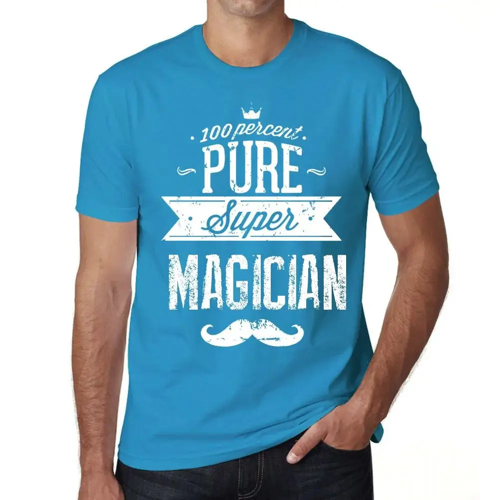 Men's Graphic T-Shirt 100% Pure Super Magician Eco-Friendly Limited Edition Short Sleeve Tee-Shirt Vintage Birthday Gift Novelty