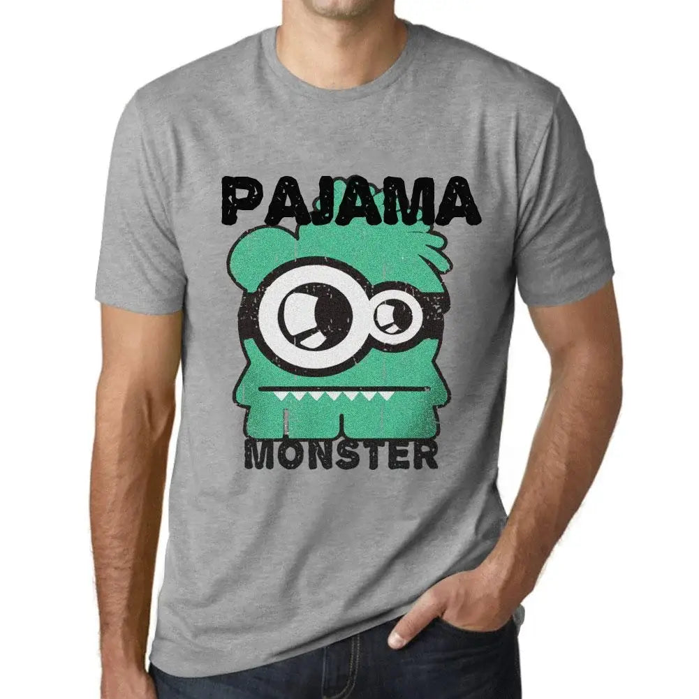 Men's Graphic T-Shirt Pajama Monster Eco-Friendly Limited Edition Short Sleeve Tee-Shirt Vintage Birthday Gift Novelty