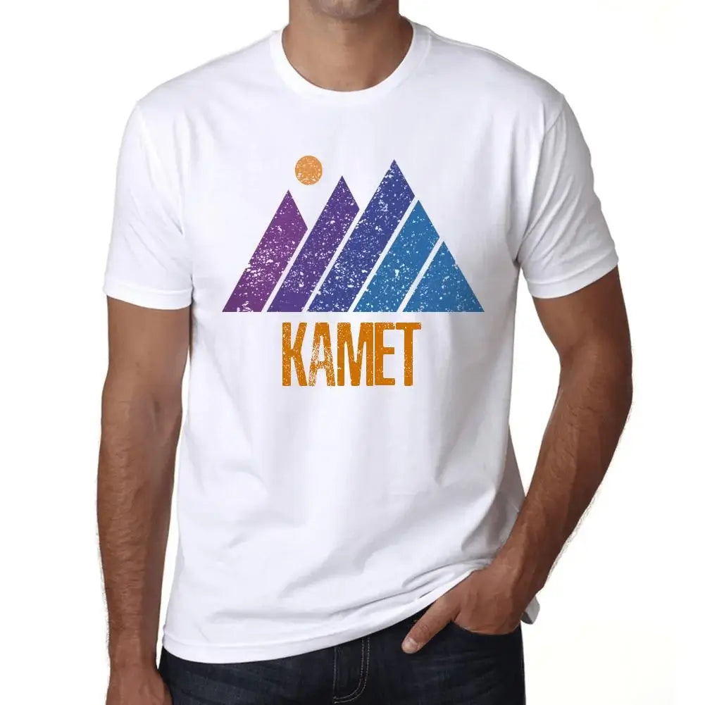 Men's Graphic T-Shirt Mountain Kamet Eco-Friendly Limited Edition Short Sleeve Tee-Shirt Vintage Birthday Gift Novelty