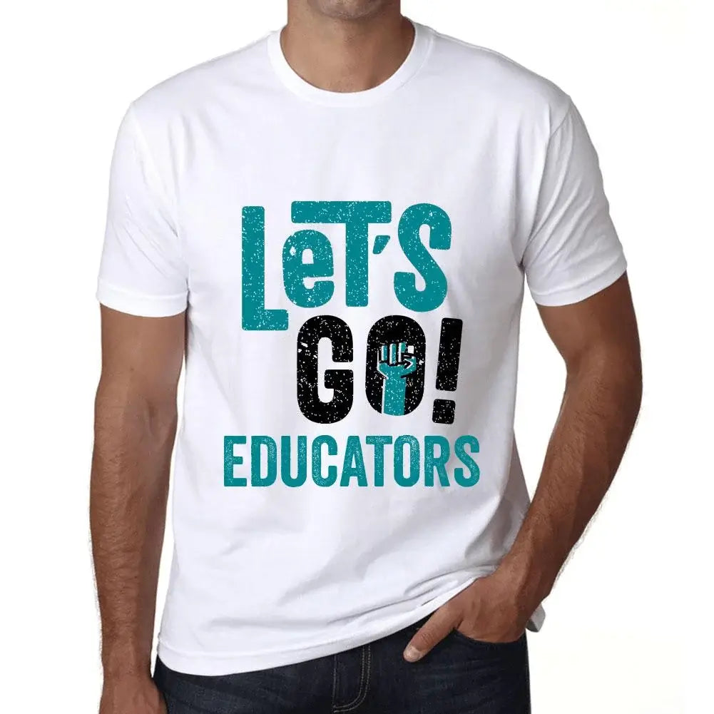 Men's Graphic T-Shirt Let's Go Educators Eco-Friendly Limited Edition Short Sleeve Tee-Shirt Vintage Birthday Gift Novelty