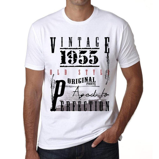 1955,birthday gifts for him,birthday t-shirts,Men's Short Sleeve Round Neck T-shirt ultrabasic-com.myshopify.com