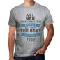 1968, Only the Best are Born in 1968 Men's T-shirt Grey Birthday Gift 00512 - ultrabasic-com