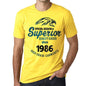 1986, Special Session Superior Since 1986 Mens T-shirt Yellow Birthday Gift 00526 - ultrabasic-com