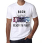 29 Ready To Fight Mens T-Shirt White Birthday Gift 00387 - White / Xs - Casual