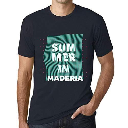 Ultrabasic - Homme Graphique Summer in MADERIA Marine