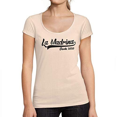 Ultrabasic - Tee-Shirt Femme col Rond Décolleté La Madrina Desde 2020