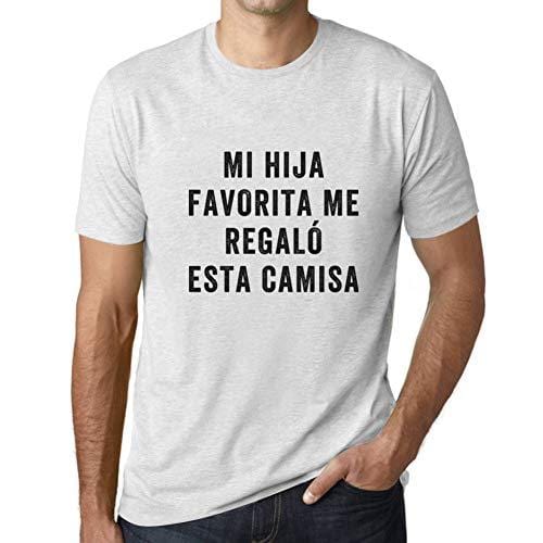 Ultrabasic - Homme T-Shirt Graphique Mi Hija Favorita Me Regalo Esta Camisa