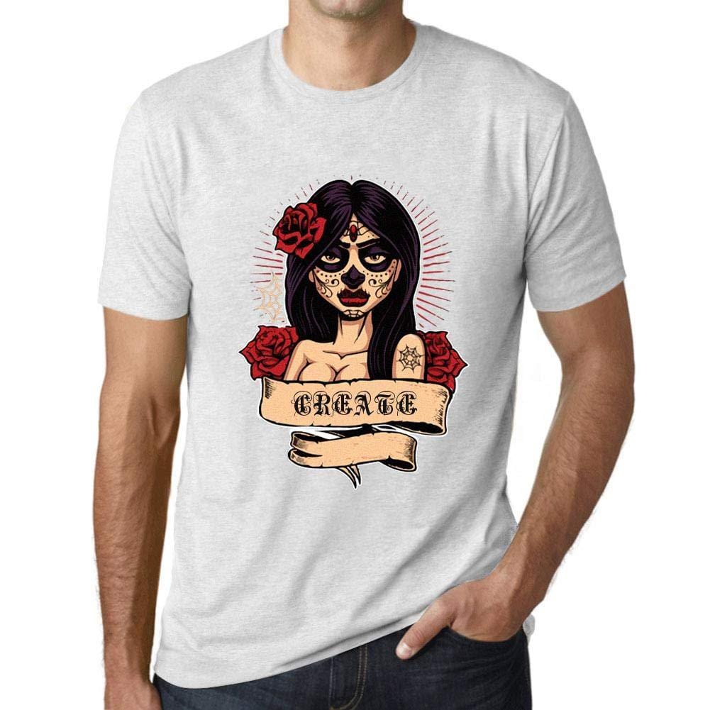 Ultrabasic - Homme T-Shirt Graphique Women Flower Tattoo Create