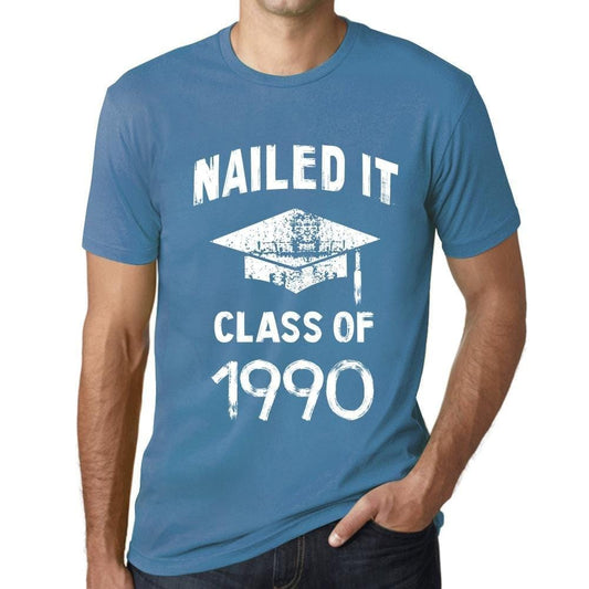 Homme T Shirt Graphique Imprimé Vintage Tee Nailed it Class of 1990