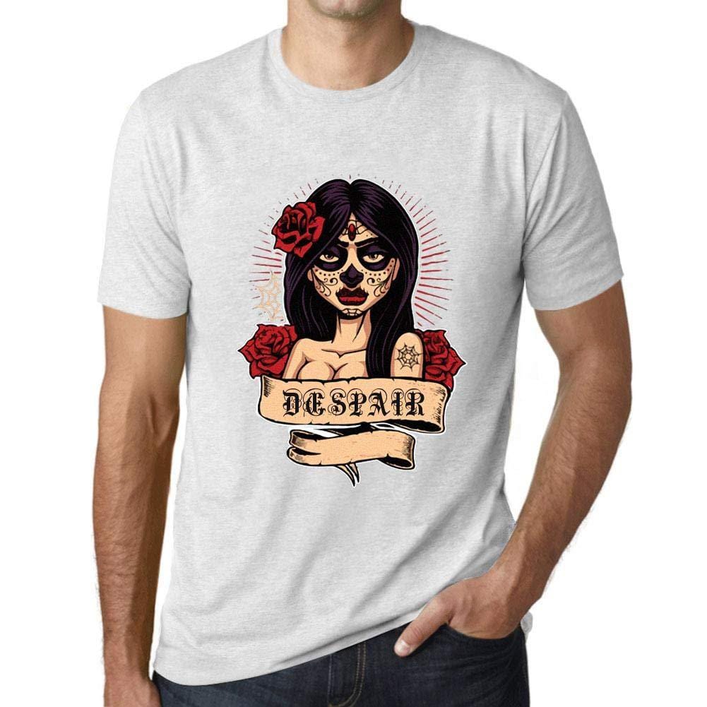 Ultrabasic - Homme T-Shirt Graphique Women Flower Tattoo Despair