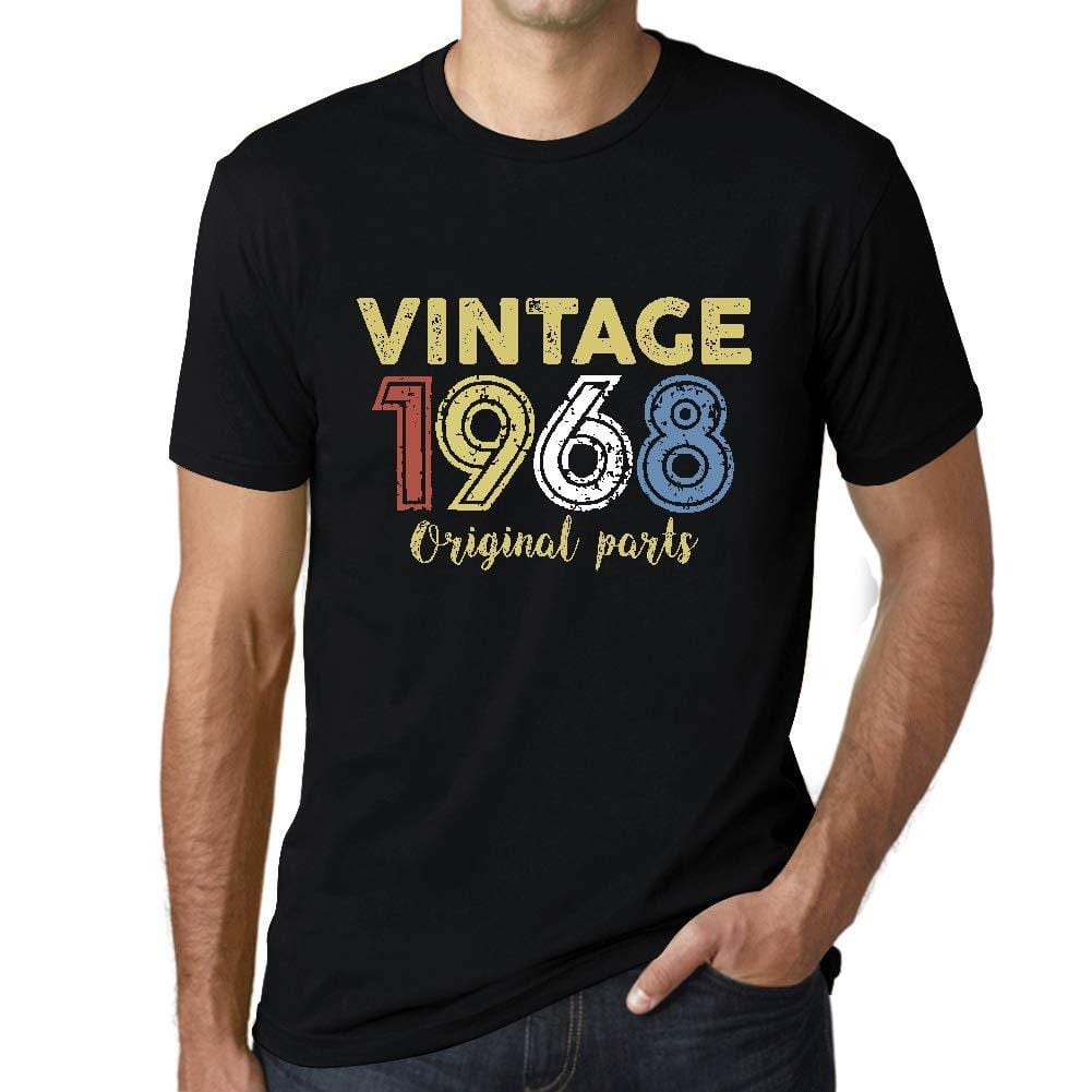 Ultrabasic - Homme Graphique Vintage 1968 T-Shirt Noir Profond