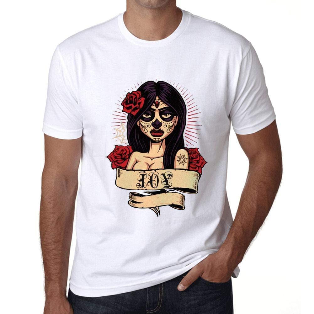 Ultrabasic - Homme T-Shirt Graphique Women Flower Tattoo Joy