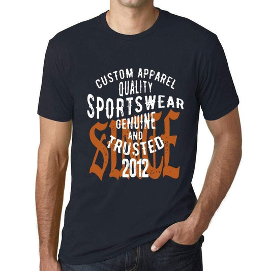 Ultrabasic - Homme T-Shirt Graphique Sportswear Depuis 2012 Marine