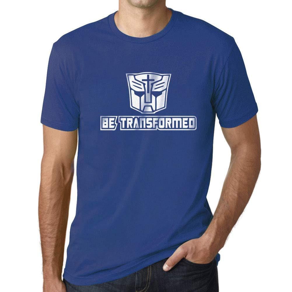 Ultrabasic - Homme T-Shirt Graphique Be Transformed Royal