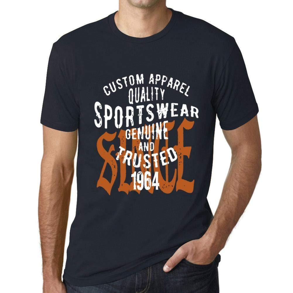 Ultrabasic - Homme T-Shirt Graphique Sportswear Depuis 1964 Marine