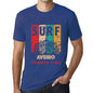 Men&rsquo;s Graphic T-Shirt Surf Summer Time AVEIRO Royal Blue - Ultrabasic