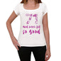 71 And Never Felt So Good, White, Women's Short Sleeve Round Neck T-shirt, Gift T-shirt 00372 - Ultrabasic