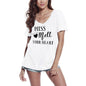 ULTRABASIC Women's T-Shirt Miss Melt Your Heart - Short Sleeve Tee Shirt Gift Tops