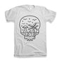 ULTRABASIC Men's Graphic T-Shirt The Truth is at the Beach - UFO Shirt for Men 