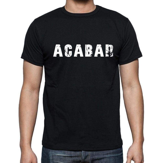 Acabar Mens Short Sleeve Round Neck T-Shirt - Casual