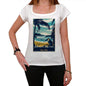 Albissola Marina Pura Vida Beach Name White Womens Short Sleeve Round Neck T-Shirt 00297 - White / Xs - Casual