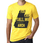 Arch You Can Call Me Arch Mens T Shirt Yellow Birthday Gift 00537 - Yellow / Xs - Casual