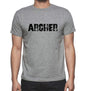 Archer Grey Mens Short Sleeve Round Neck T-Shirt 00018 - Grey / S - Casual