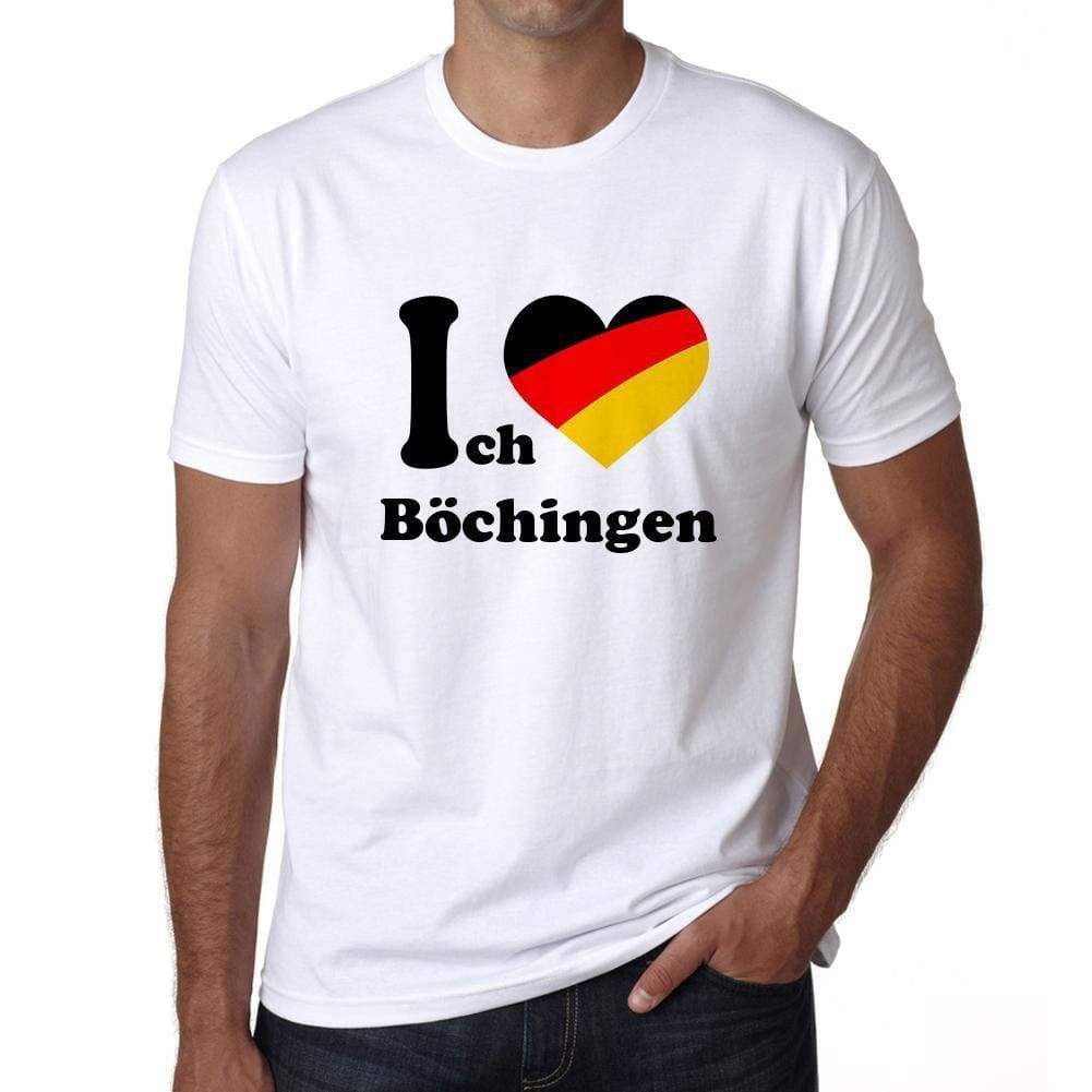 B¶chingen Mens Short Sleeve Round Neck T-Shirt 00005 - Casual