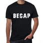 Becap Mens Retro T Shirt Black Birthday Gift 00553 - Black / Xs - Casual