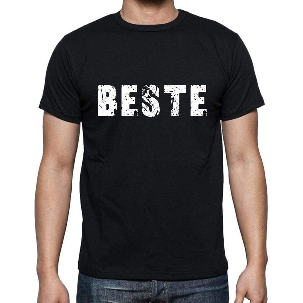 Beste Mens Short Sleeve Round Neck T-Shirt - Casual