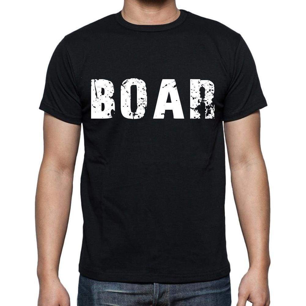 Boar Mens Short Sleeve Round Neck T-Shirt 00016 - Casual