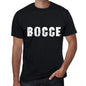 Bocce Mens Retro T Shirt Black Birthday Gift 00553 - Black / Xs - Casual