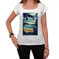 Bondi Pura Vida Beach Name White Womens Short Sleeve Round Neck T-Shirt 00297 - White / Xs - Casual