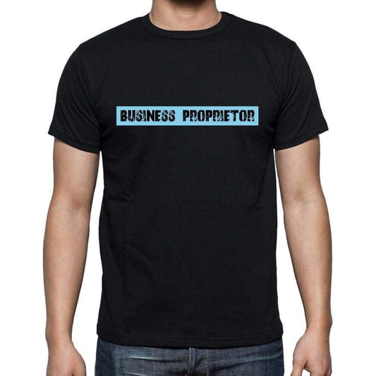 Business Proprietor T Shirt Mens T-Shirt Occupation S Size Black Cotton - T-Shirt
