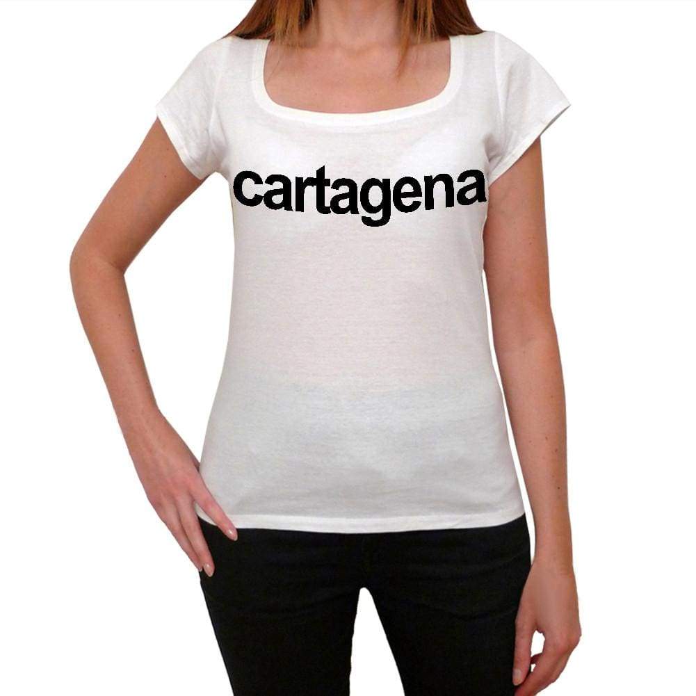 Cartagena Tourist Attraction Womens Short Sleeve Scoop Neck Tee 00072