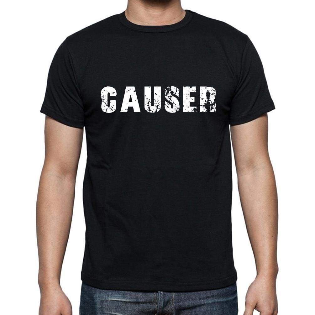 Causer French Dictionary Mens Short Sleeve Round Neck T-Shirt 00009 - Casual