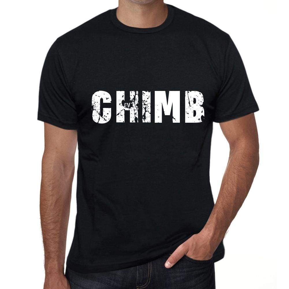 Chimb Mens Retro T Shirt Black Birthday Gift 00553 - Black / Xs - Casual