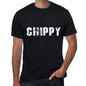 chippy Mens Vintage T shirt Black Birthday Gift 00554 - ULTRABASIC