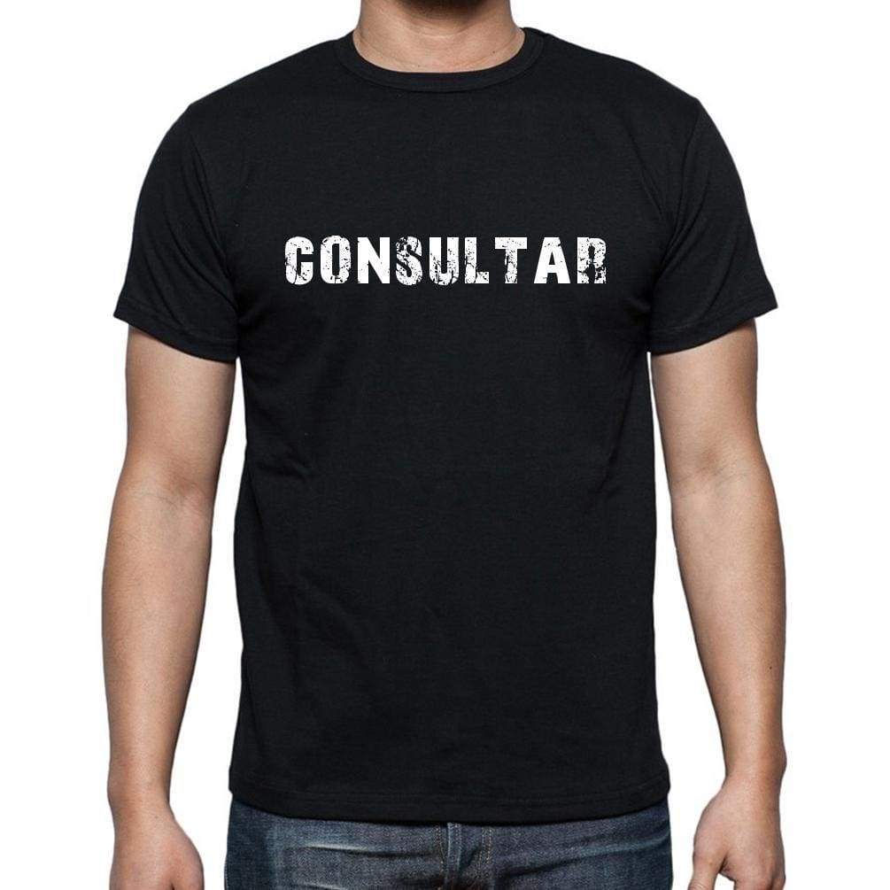 Consultar Mens Short Sleeve Round Neck T-Shirt - Casual