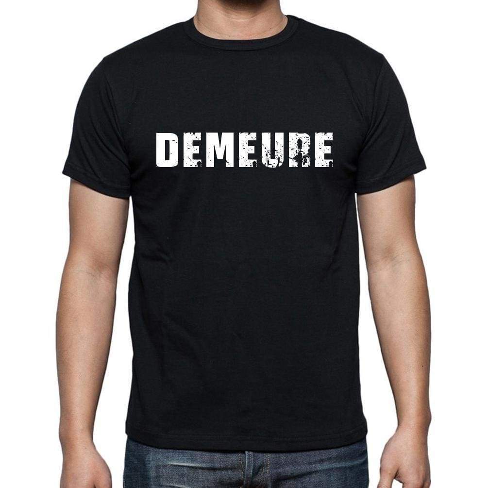 Demeure French Dictionary Mens Short Sleeve Round Neck T-Shirt 00009 - Casual