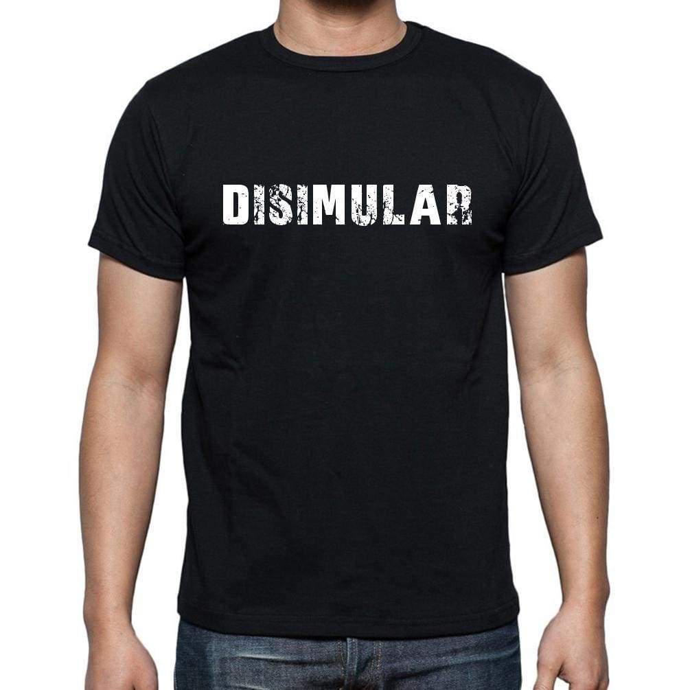 Disimular Mens Short Sleeve Round Neck T-Shirt - Casual